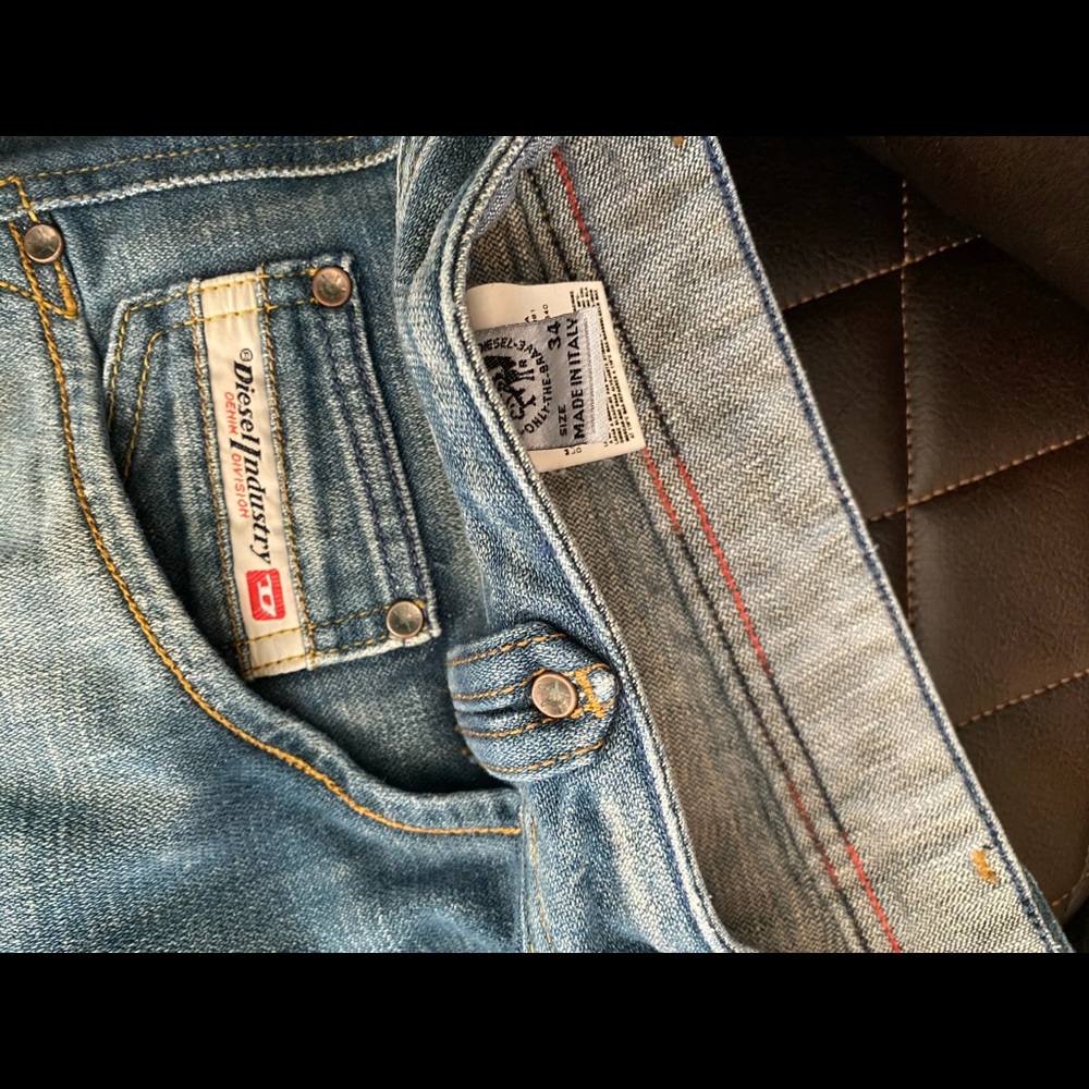 Men’s DIESEL Button Fly Jeans 34x32